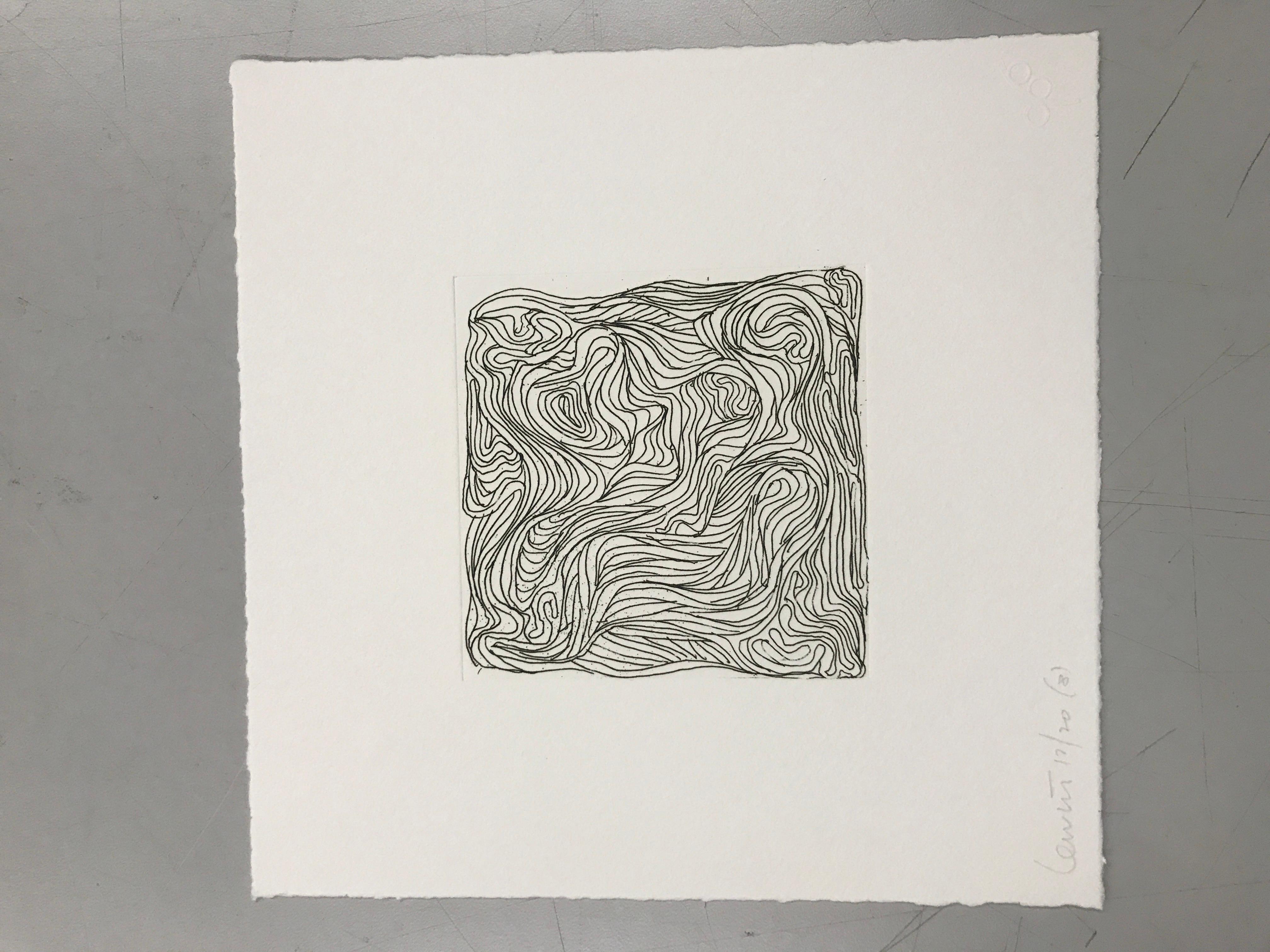 Eight Small Etchings - Contemporary Print by Sol LeWitt