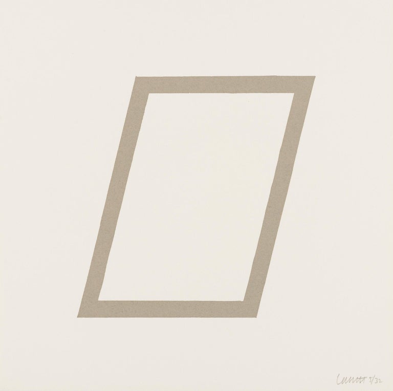 Sol Lewitt Five Geometric Figures In Five Colors Screen - 