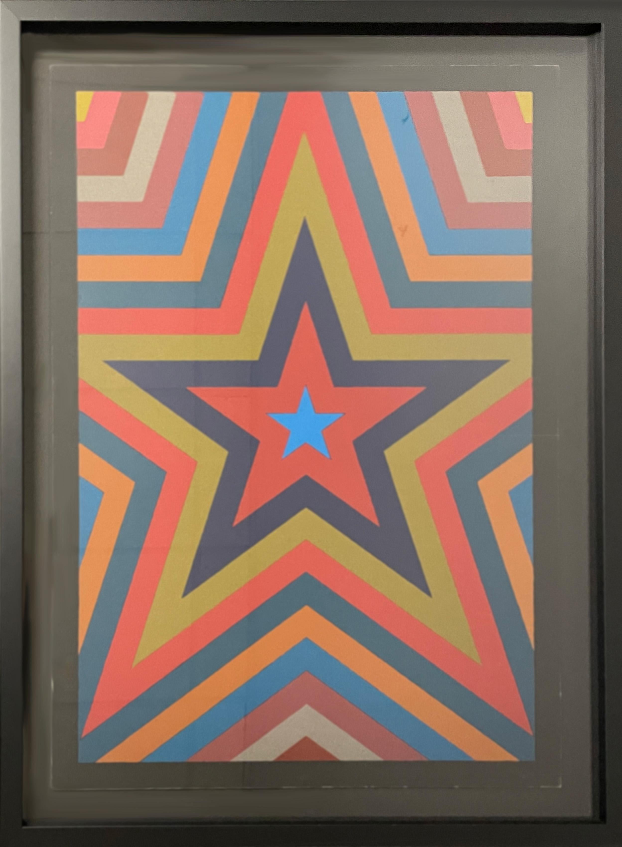 Sol LeWitt Abstract Print - Five Pointed Star