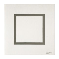 Grey Square (from Geometric Figures), Abstract Art, Concept Art, Minimalism