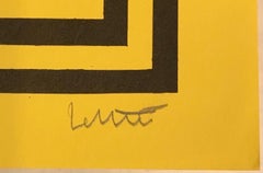 Historische Lithographie (Hand signiert von Sol Lewitt, Philip Glass und Meredith Monk)