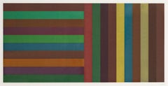 Horizontal Color Bands and Vertical Color Bands: Green (Plate #2)
