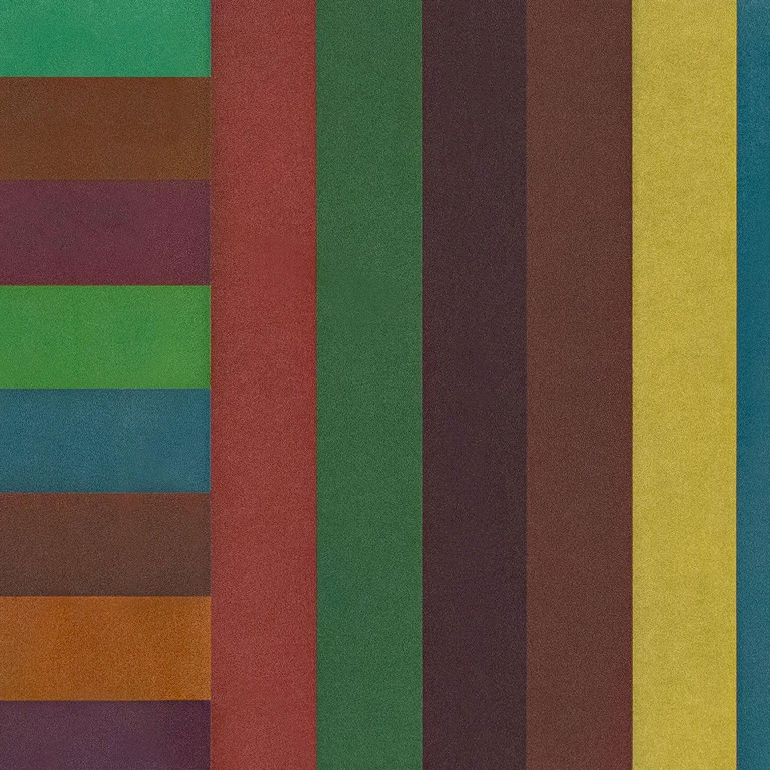 Horizontal Color Bands and Vertical Color Bands: Green (Plate #2) 3