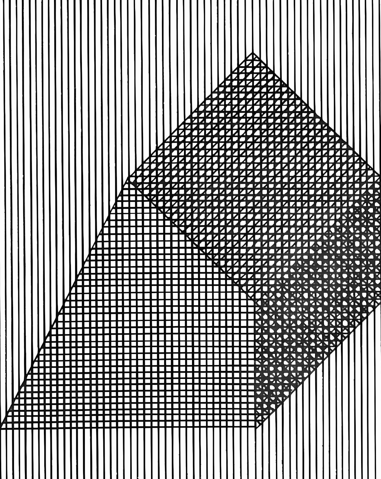 LeWitt, Composition, Ficciones (after) - Print by Sol LeWitt