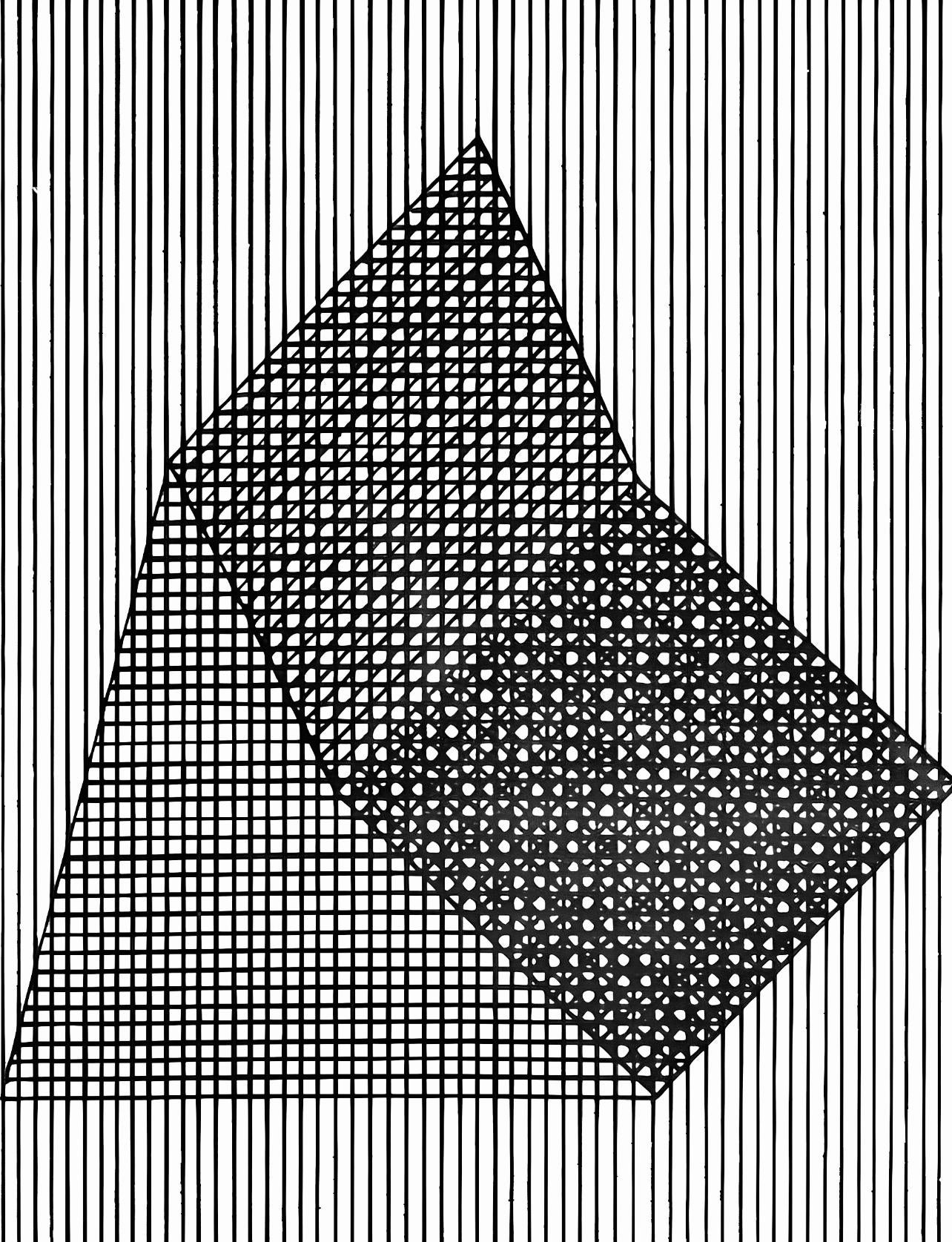 LeWitt, Composition, Ficciones (après) - Print de Sol LeWitt