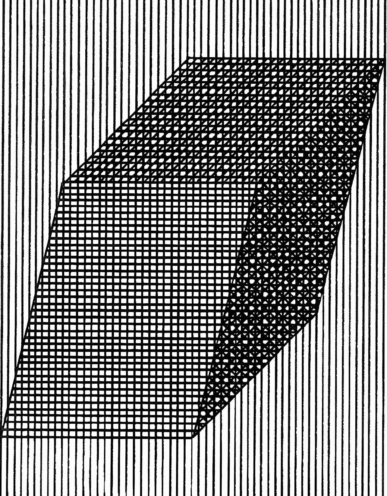 LeWitt, Composition, Ficciones (après) - Print de Sol LeWitt
