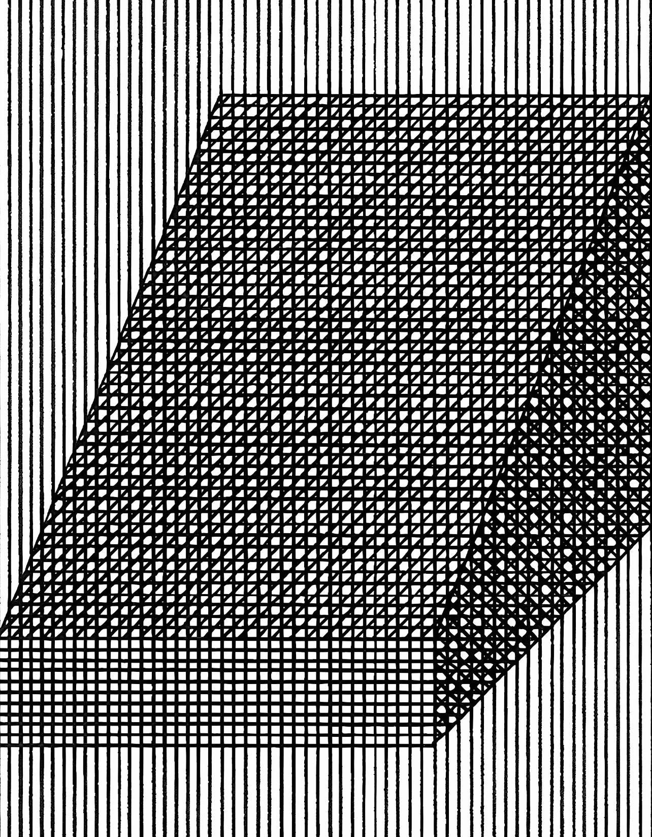 LeWitt, Composition, Ficciones (after) - Print by Sol LeWitt