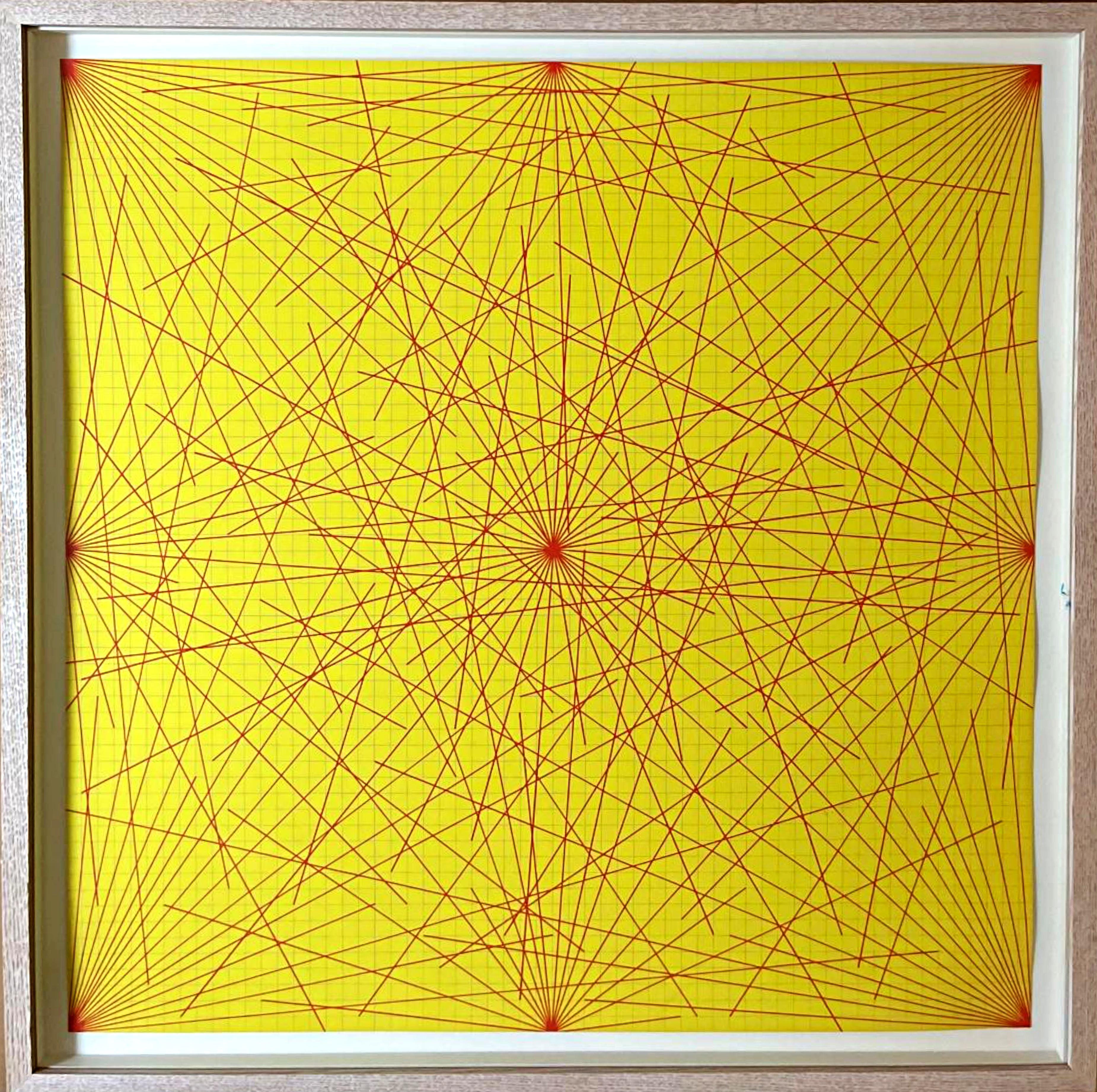 Lines In Color on Color (Krakow Witkin 1978.2.08) - Print by Sol LeWitt