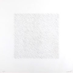 Lines of 1 Inch in 4 Directions and All Combinations, Plate #04 - by Sol Lewitt