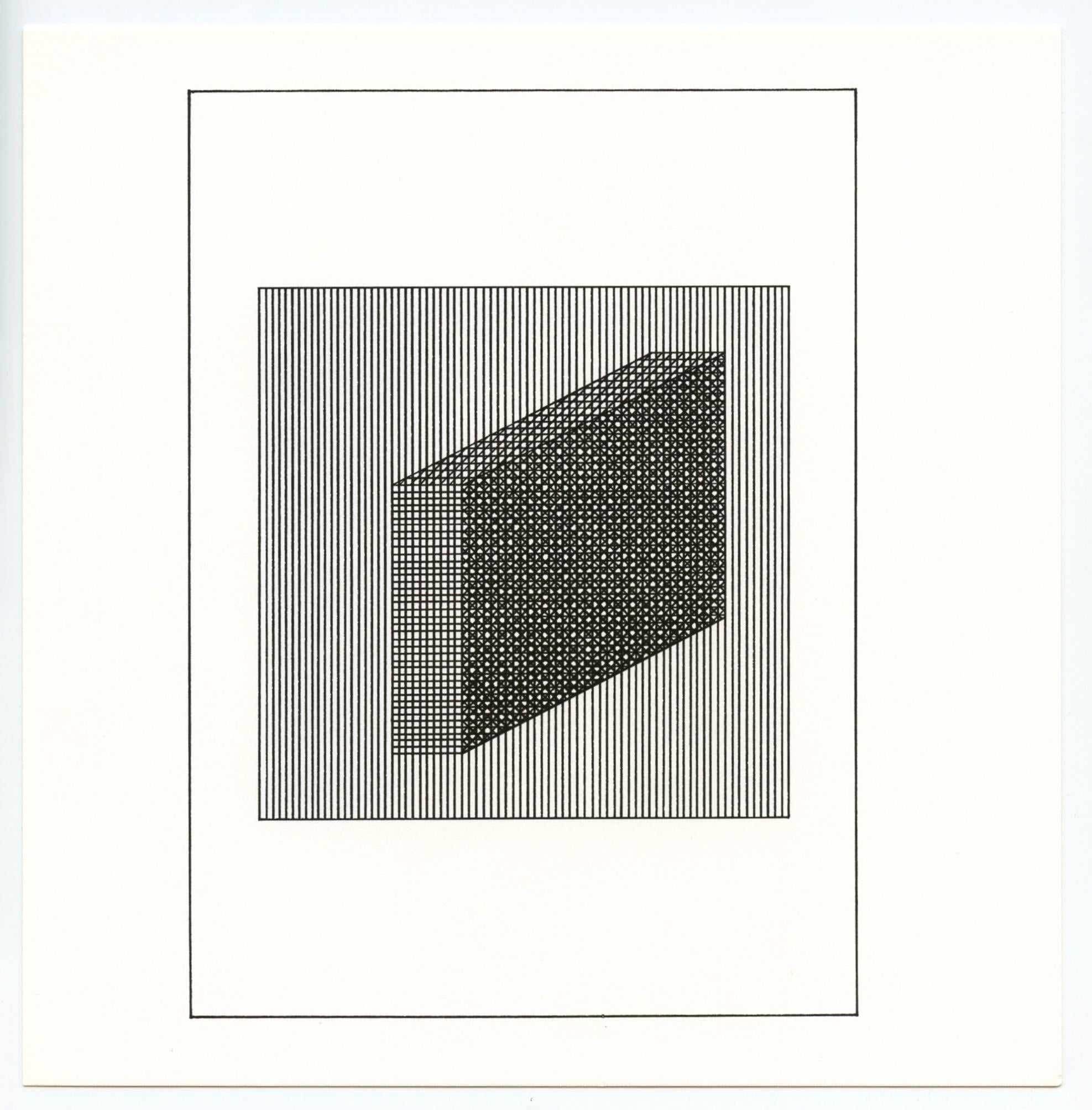 silkscreen - Print by Sol LeWitt