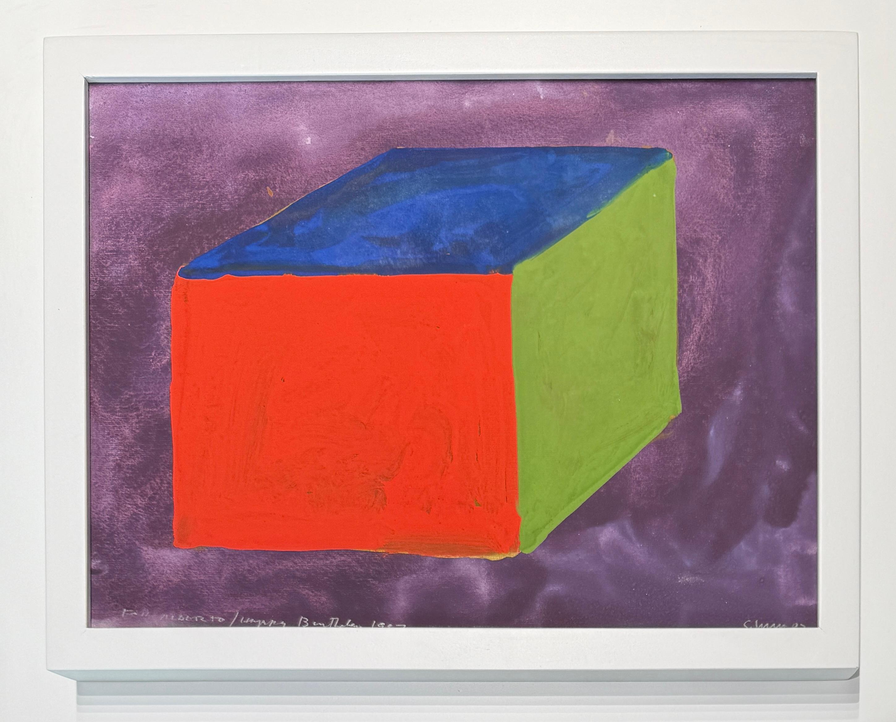 Sol LeWitt (1928-2007) - Sans titre - Gouache sur papier - 1997 en vente 1