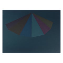 Sol LeWitt, A Pyramid – Signed Print form 1987