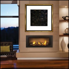 Sol Lewitt Color Aquatint Hand Signed Large Abstract 40x40 Black Modern Artwork