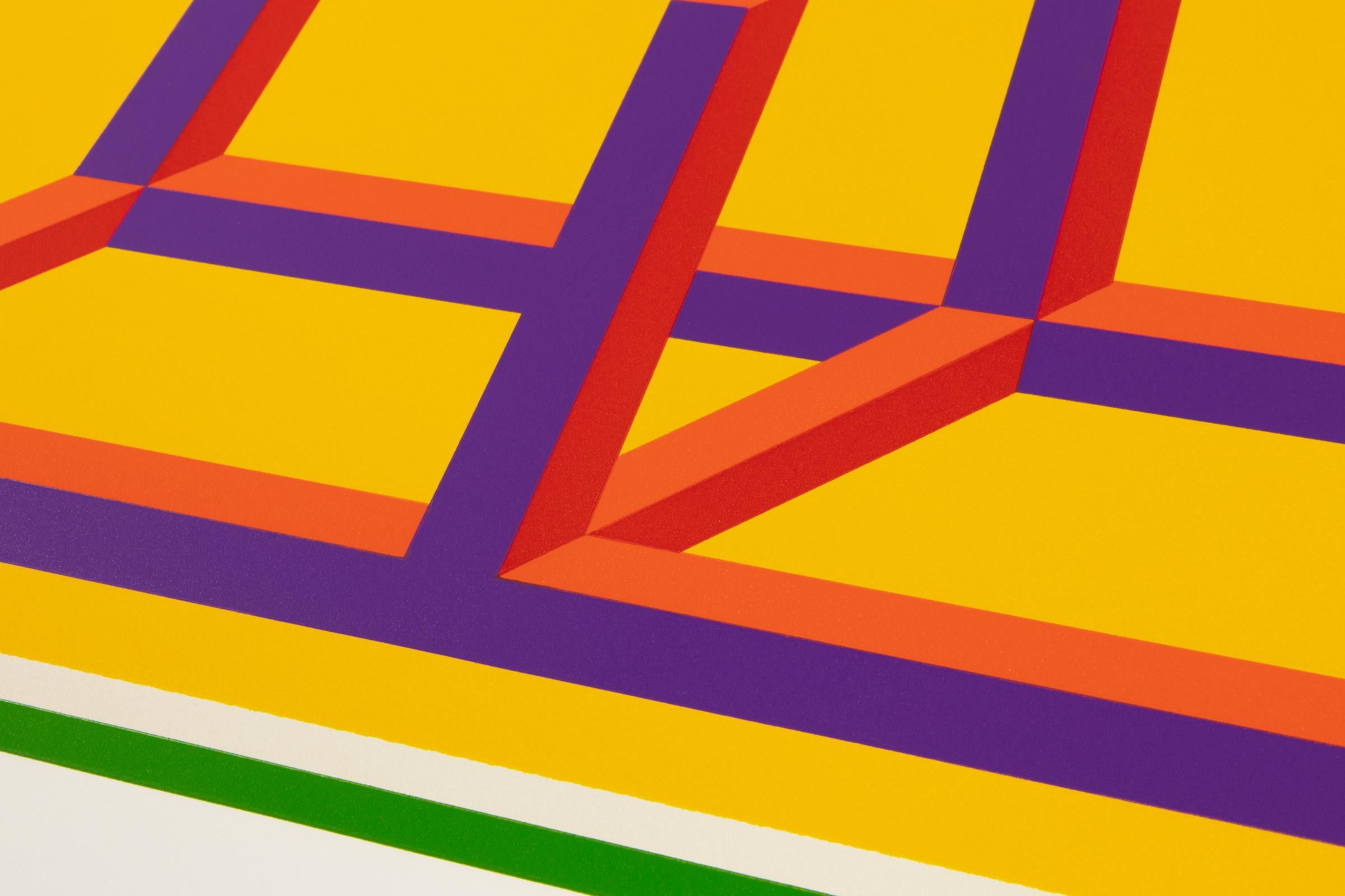 Sol LeWitt, Isometric Figures I - Signed Print, Abstract Geometric, Conceptual For Sale 4