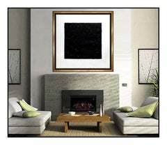 Sol Lewitt Rare Large Color Aquatint Etching Hand Signed Abstract Modern Artwork