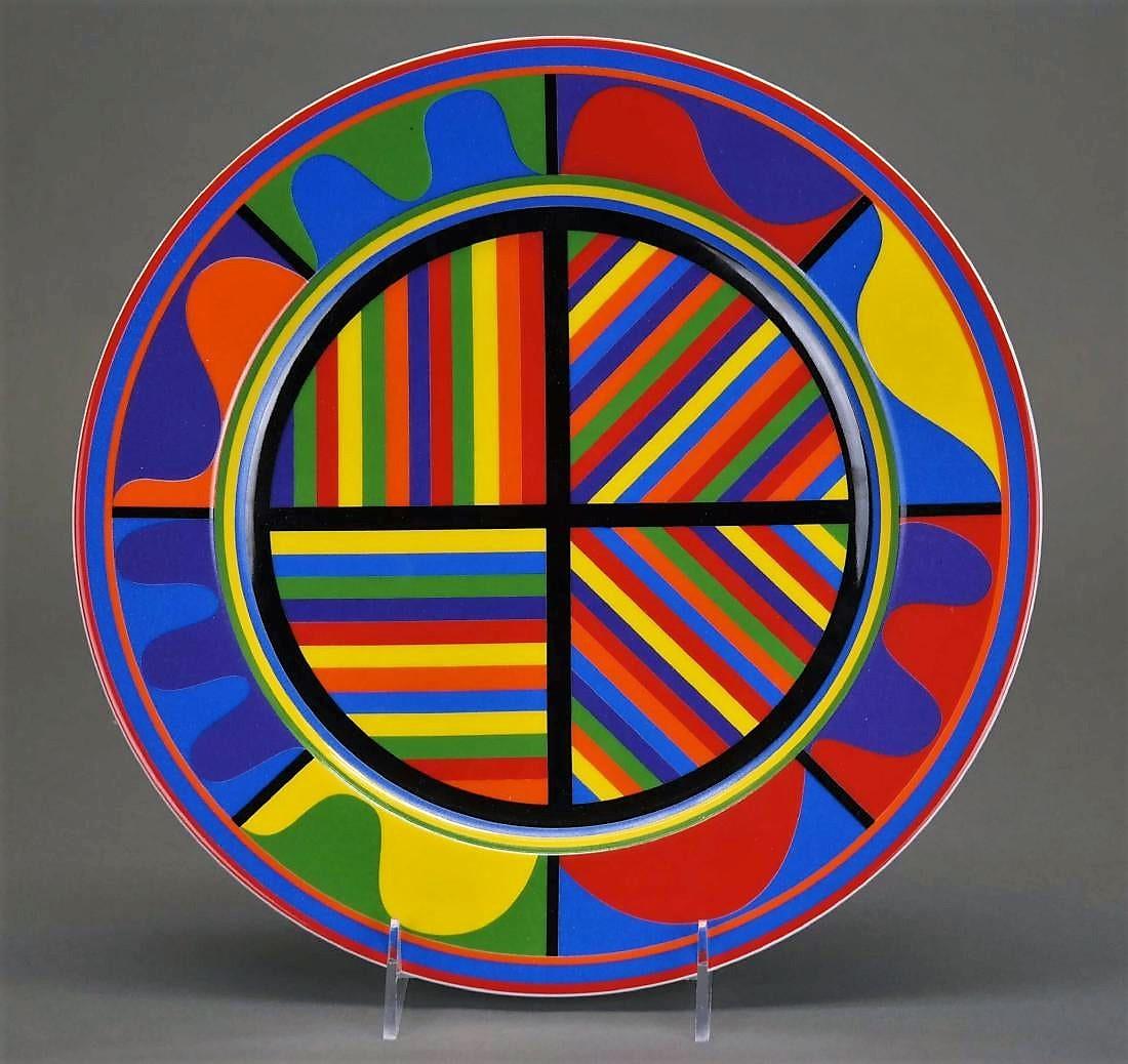 Original lithograph Robert Indiana Skid Row XXe 1973