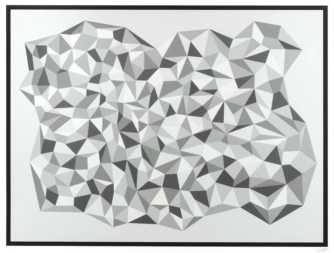Sol LeWitt Abstract Print – Unbenannt