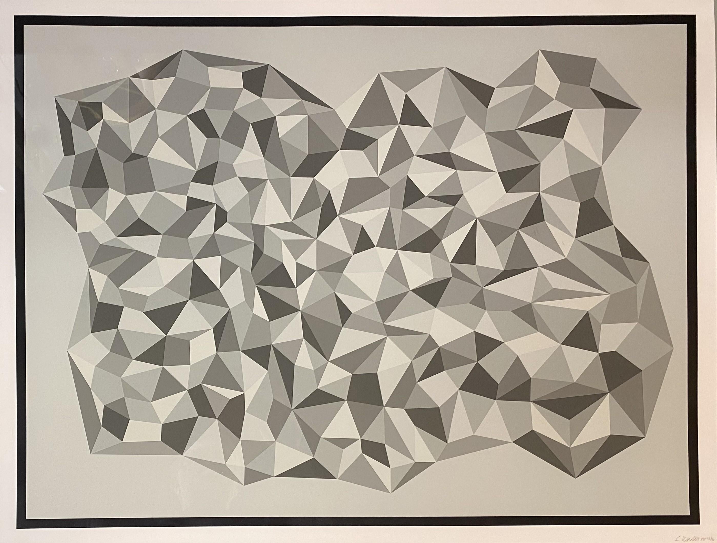 Sans titre, extrait du portfolio Kinderstern - Print de Sol LeWitt