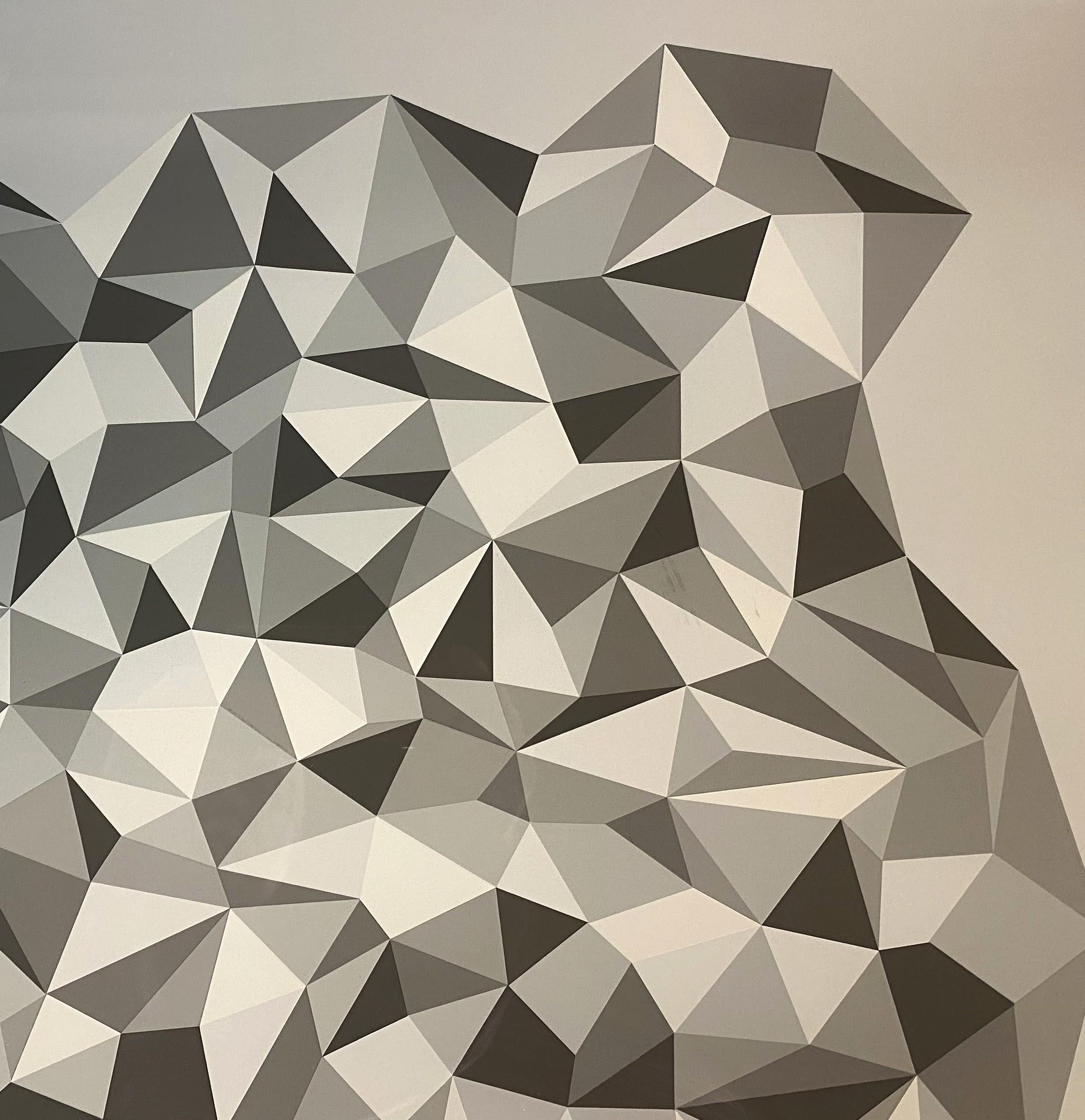 Sans titre, extrait du portfolio Kinderstern - Gris Abstract Print par Sol LeWitt