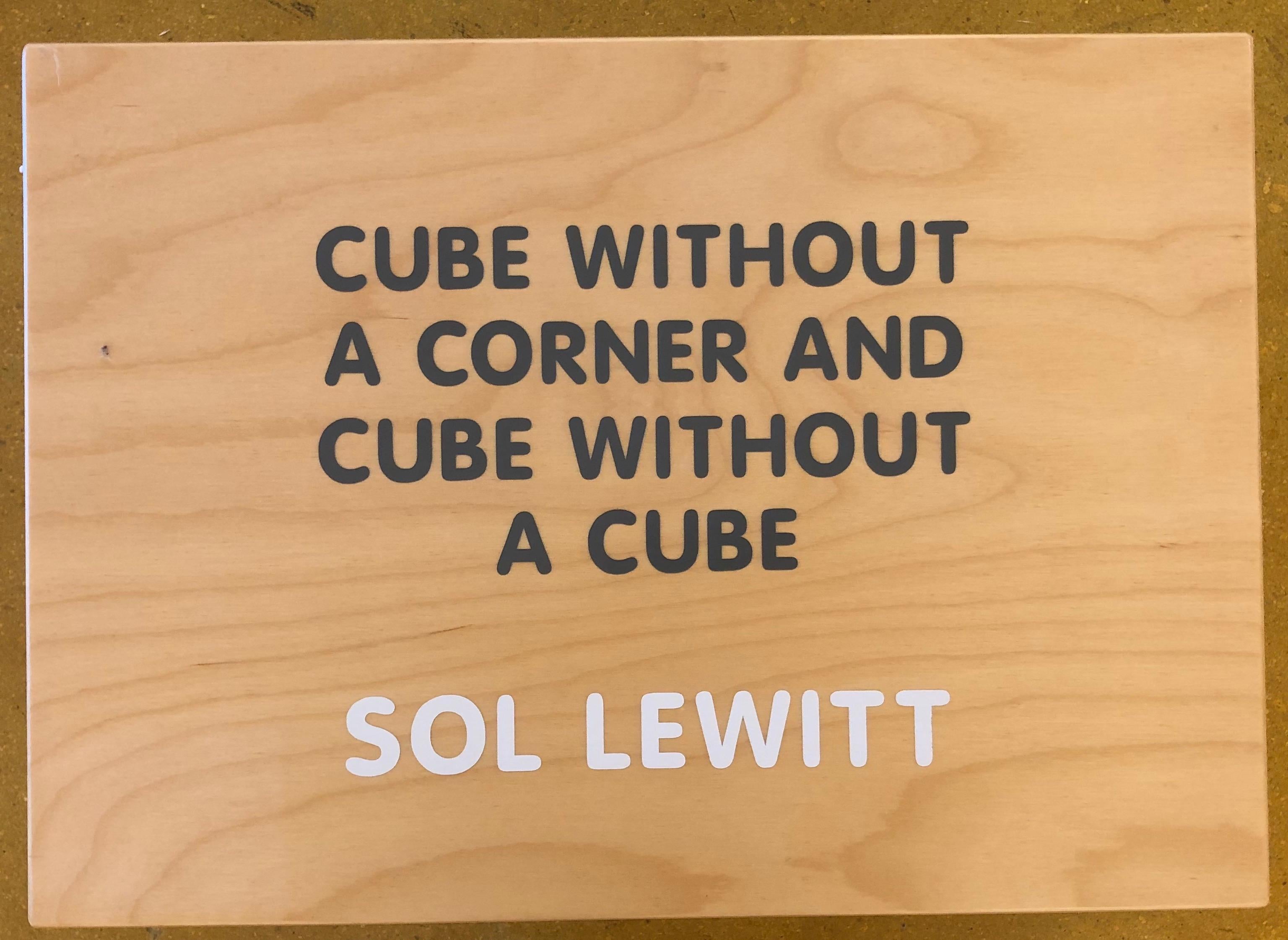 sol lewitt cubes