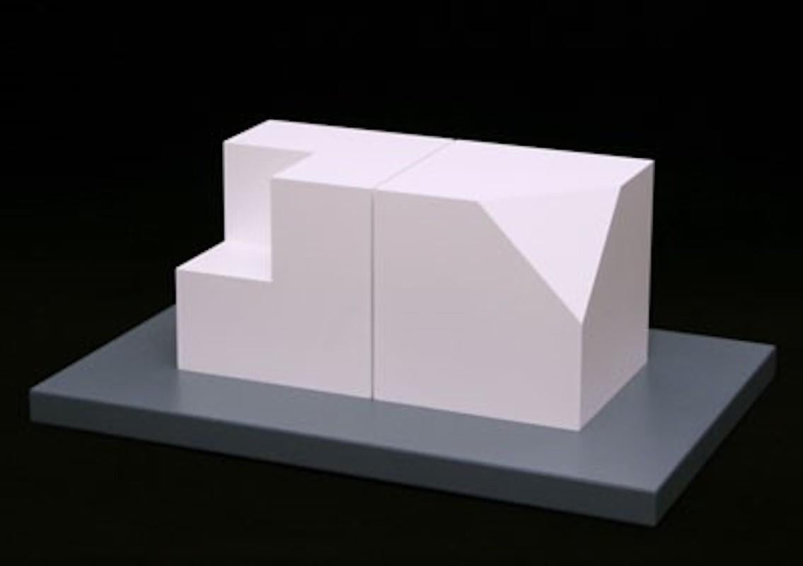 Sol LeWitt Still-Life Sculpture - Cube without a Corner and Cube without a Cube