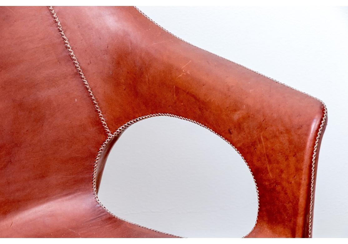 Spagnolo Sol & Luna Poltrona Capiatá in pelle in vendita