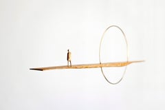 SOL, Mid-Century Style Wooden Hanging Mobile