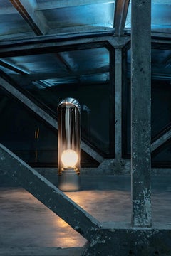 Sol Sanctuary Floor Lamp with Hand-Blown Opaline Bulb