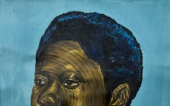 Silent Gaze -21st Century, Contemporary, Figurative, Portrait, Africa, Women