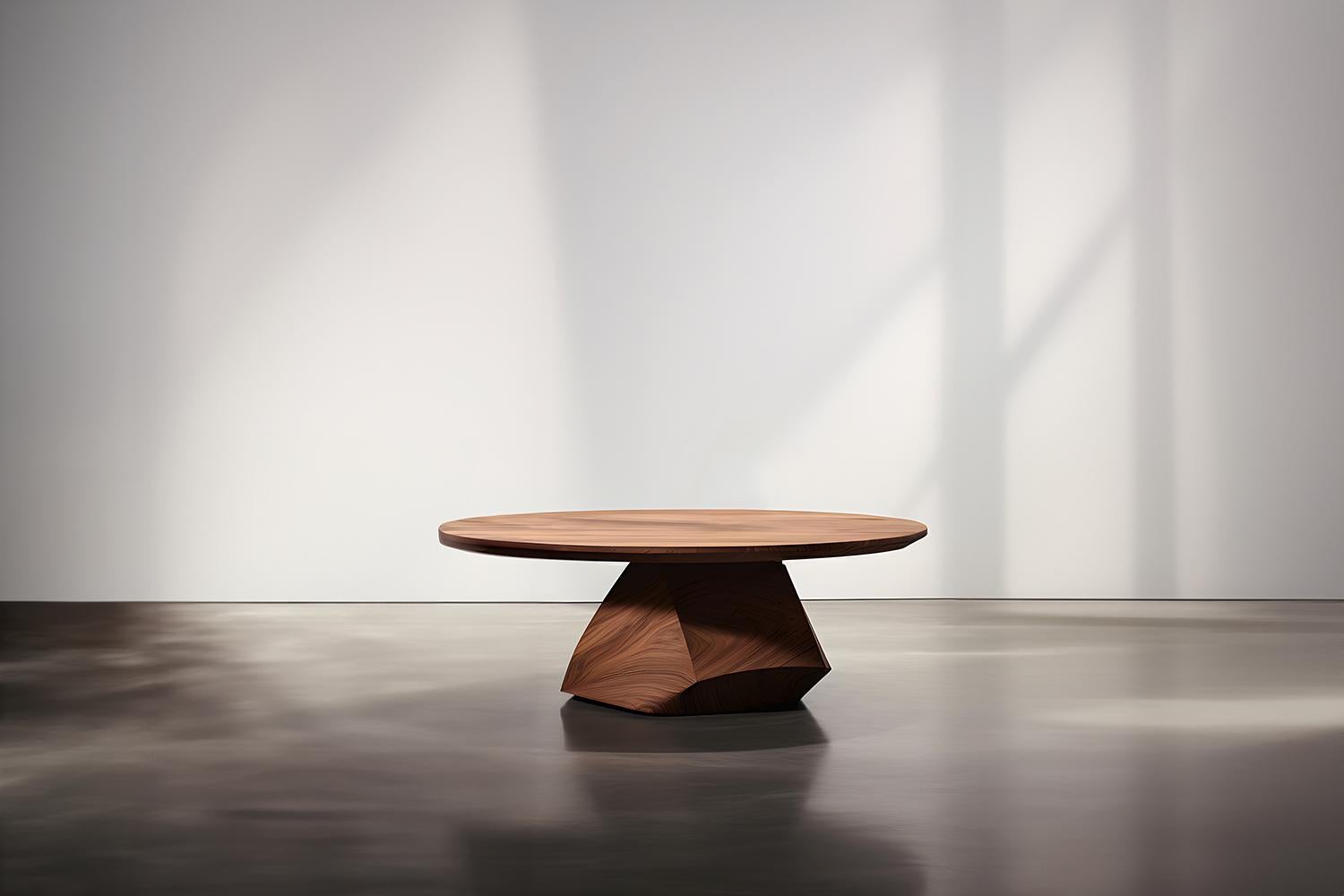 Sculptural Coffee Table Made of Solid Wood, Center Table Solace S29 by Joel Escalona


The Solace table series, designed by Joel Escalona, is a furniture collection that exudes balance and presence, thanks to its sensuous, dense, and irregular