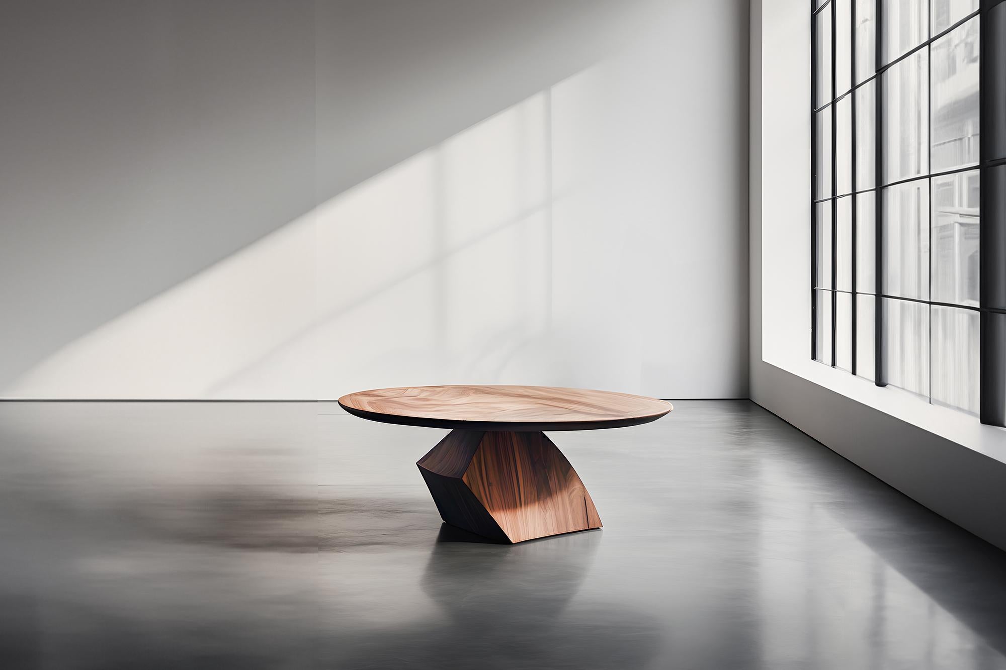 Sculptural Coffee Table Made of Solid Wood, Center Table Solace S36 by Joel Escalona


The Solace table series, designed by Joel Escalona, is a furniture collection that exudes balance and presence, thanks to its sensuous, dense, and irregular