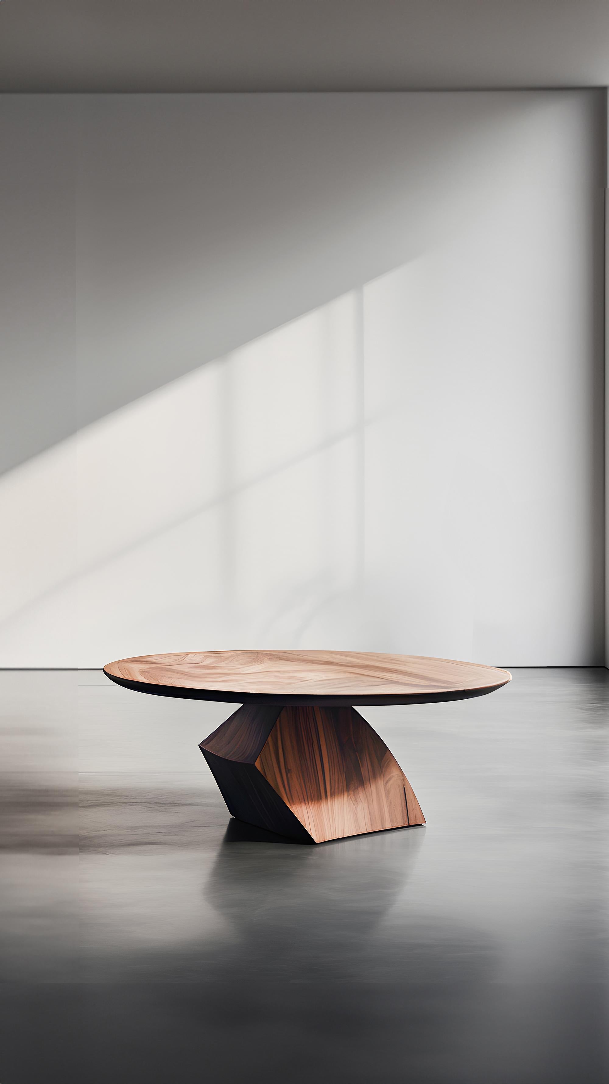 Solace 36: Solid Wood Handmade Table, A Tribute to Modern Design In New Condition For Sale In Estado de Mexico CP, Estado de Mexico