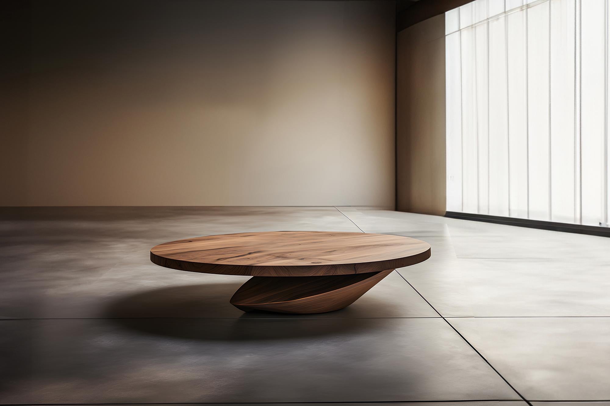 Sculptural Coffee Table Made of Solid Wood, Center Table Solace S44 by Joel Escalona


The Solace table series, designed by Joel Escalona, is a furniture collection that exudes balance and presence, thanks to its sensuous, dense, and irregular