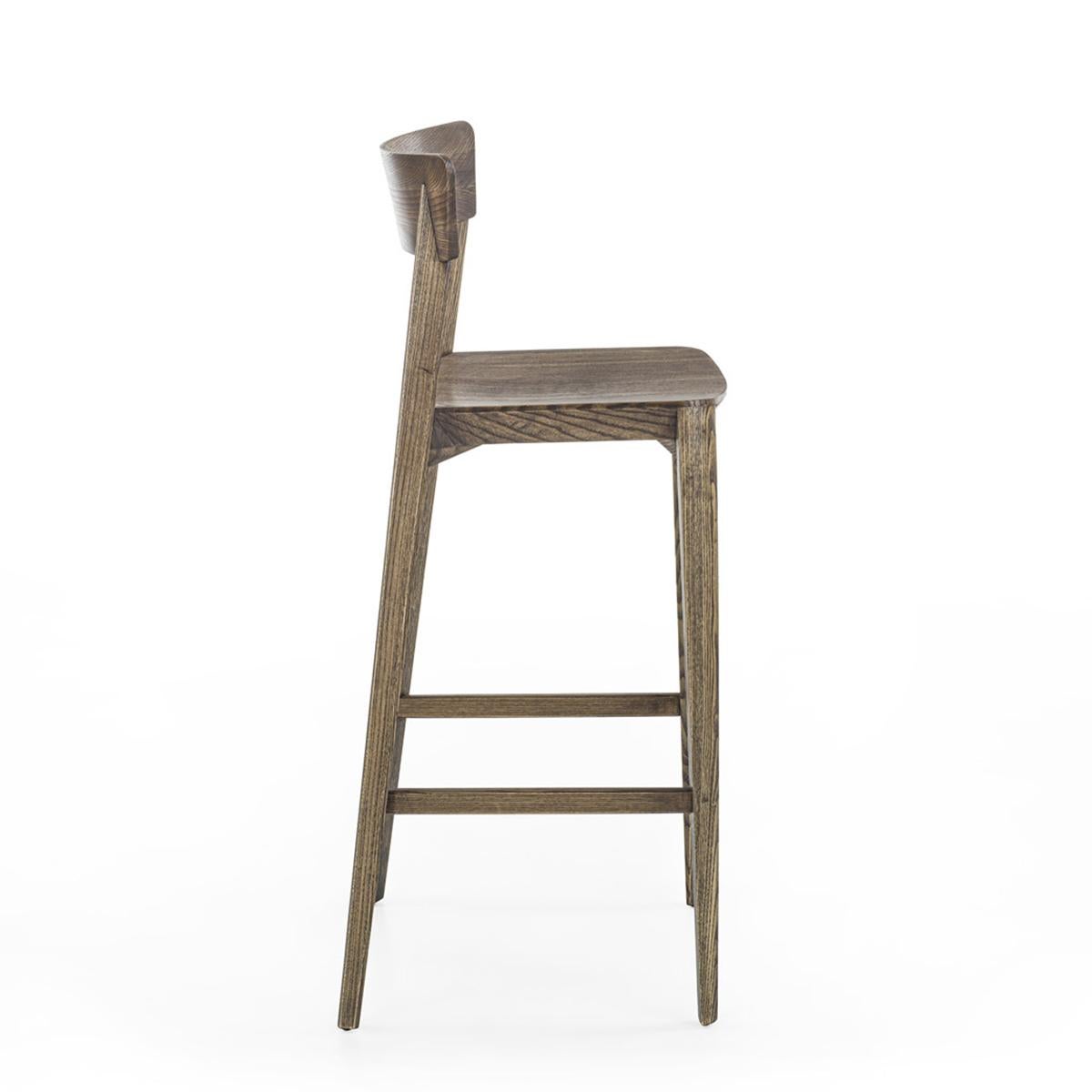 Italian Solace Ash Bar Stool For Sale