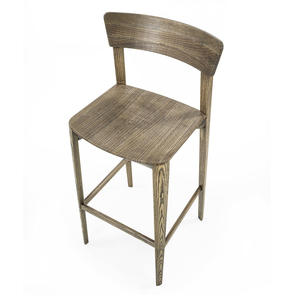 Solace Ash Bar Stool In New Condition For Sale In Paris, FR