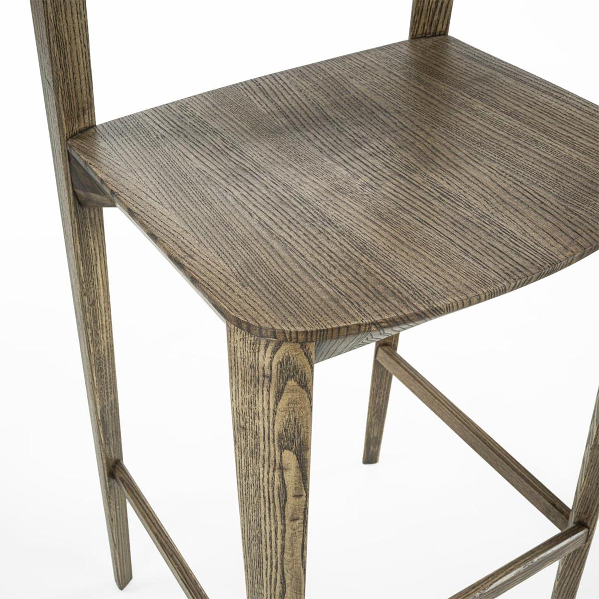 Contemporary Solace Ash Bar Stool For Sale
