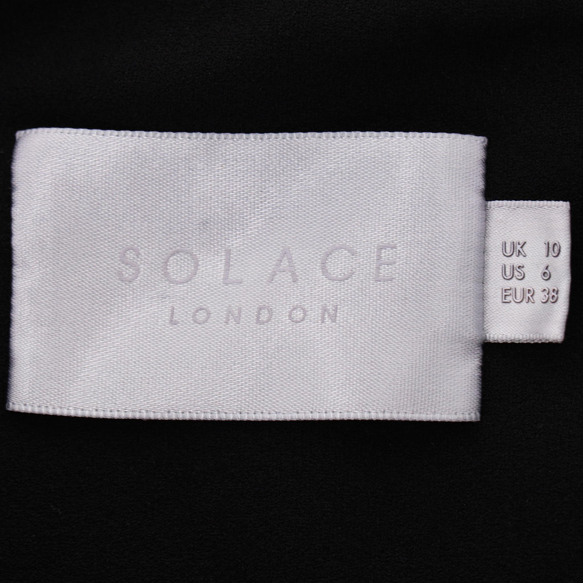 Solace London Robe/robe dos nu à col ouvert en vente 2