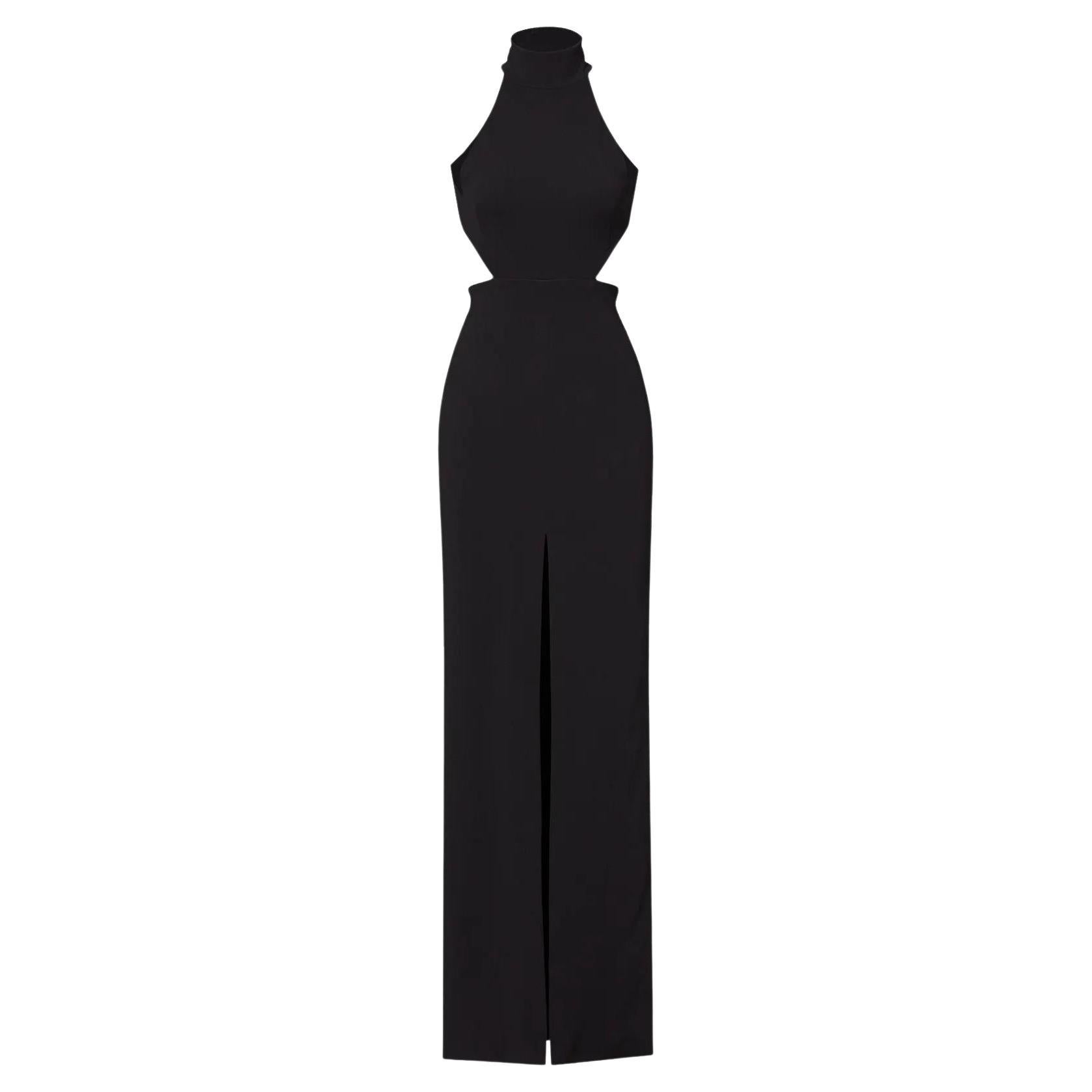 Solace London Robe/robe dos nu à col ouvert