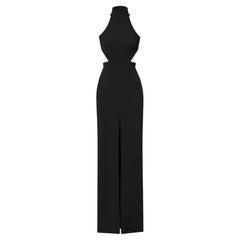 Solace London Robe/robe dos nu à col ouvert