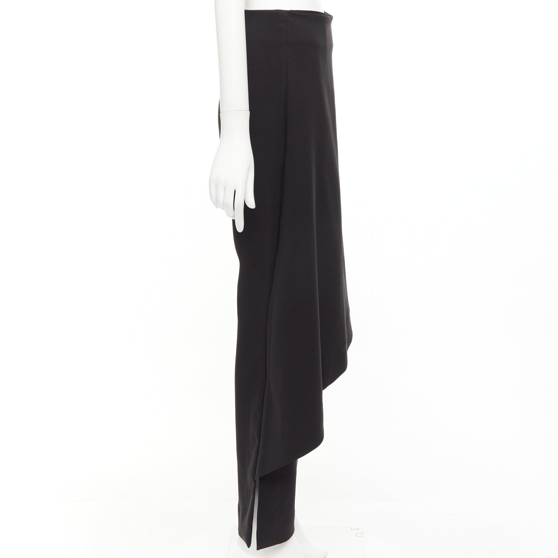 SOLACE LONDON Sydney falda escocesa negra con botones pantalones acampanados UK6 XS en Excelente estado para la venta en Hong Kong, NT