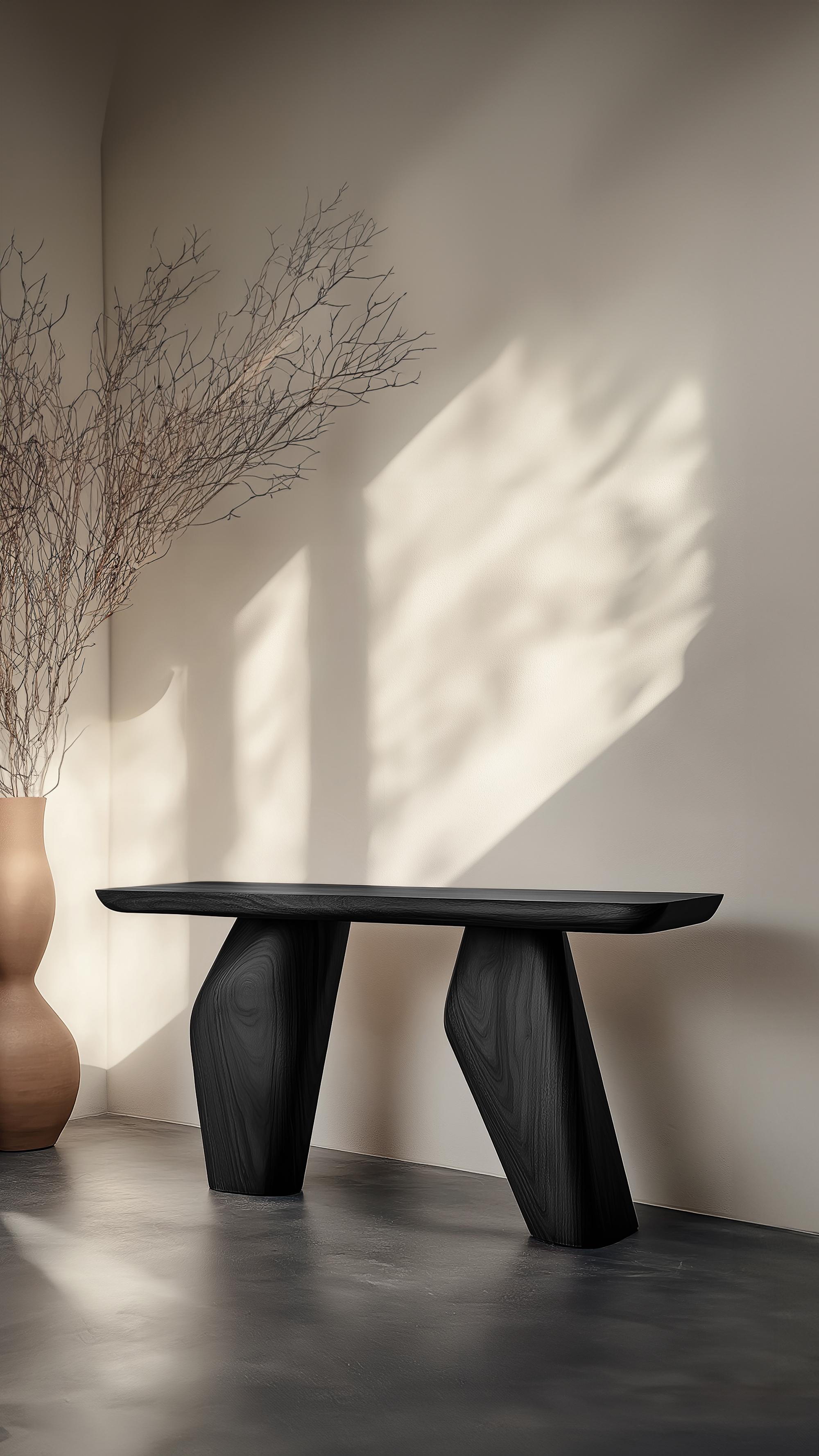 Table console Solace No1 - Forme sculpturale en Wood, Design by Joel Escalona Neuf - En vente à Ciudad de México, CDMX