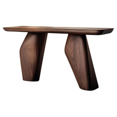 Solace No1 Console Table – Sculptural Wood Form, Design by Joel Escalona