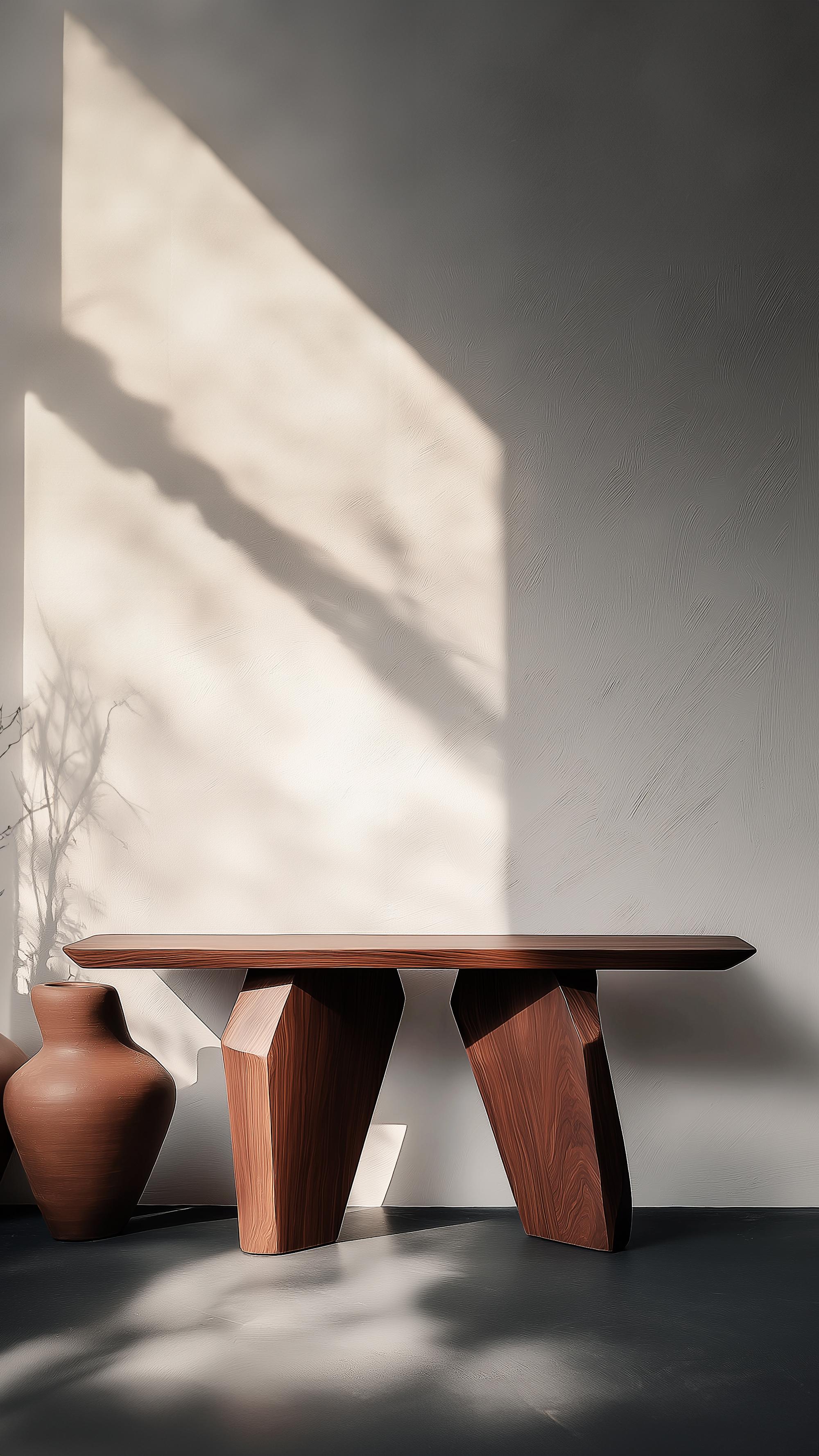 Mesa de Entrada Solace No11 - Forma Biomorfa en Madera Maciza, por NONO Mexicano en venta