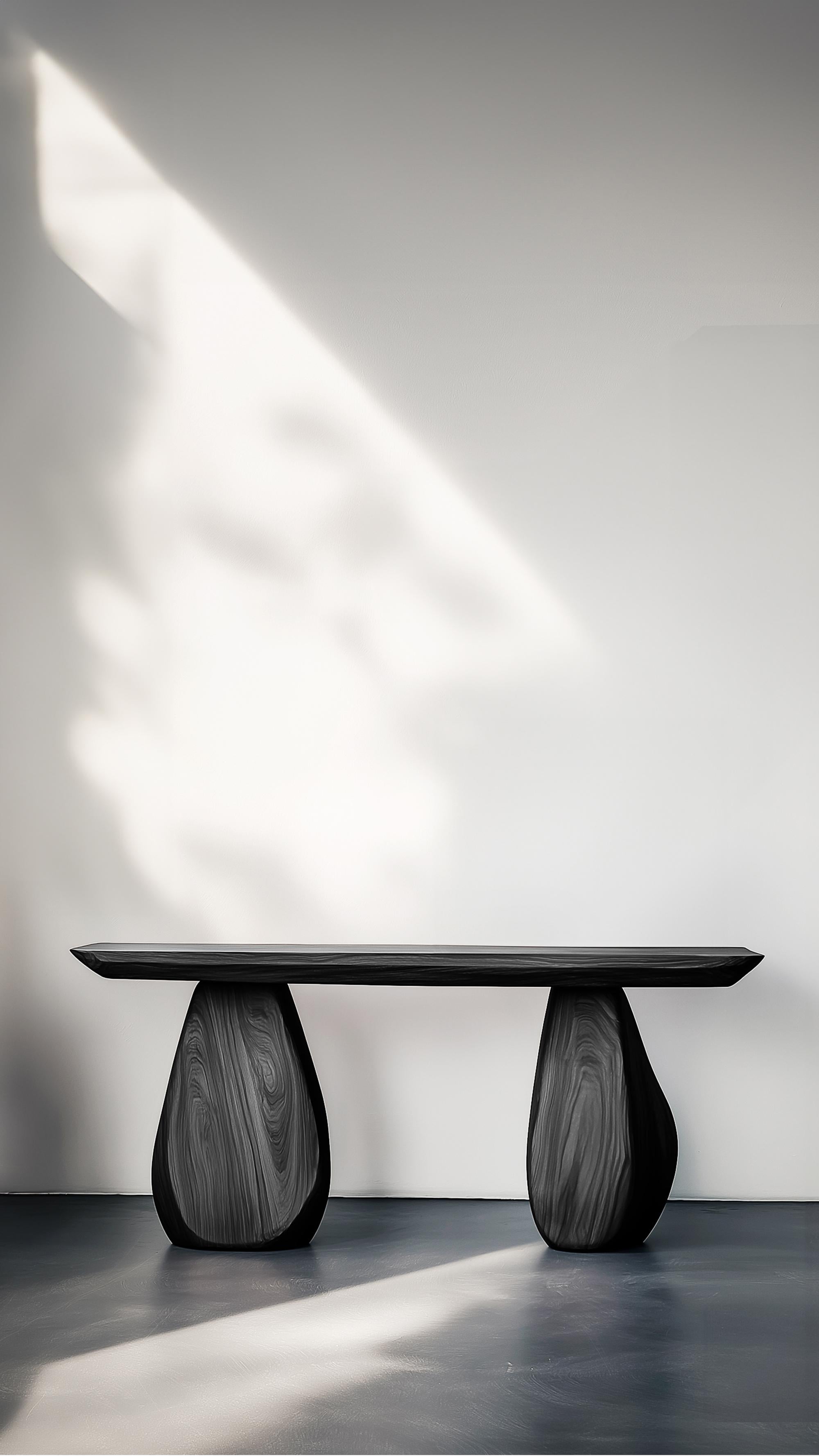 Mesa de recibidor Solace No17 - Forma de objeto de arte en madera, de NONO Siglo XXI y contemporáneo en venta