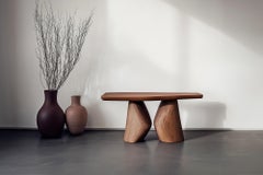 Solace No18 Entry Table – Asymmetric Sculptural Base, Design by Joel Escalona