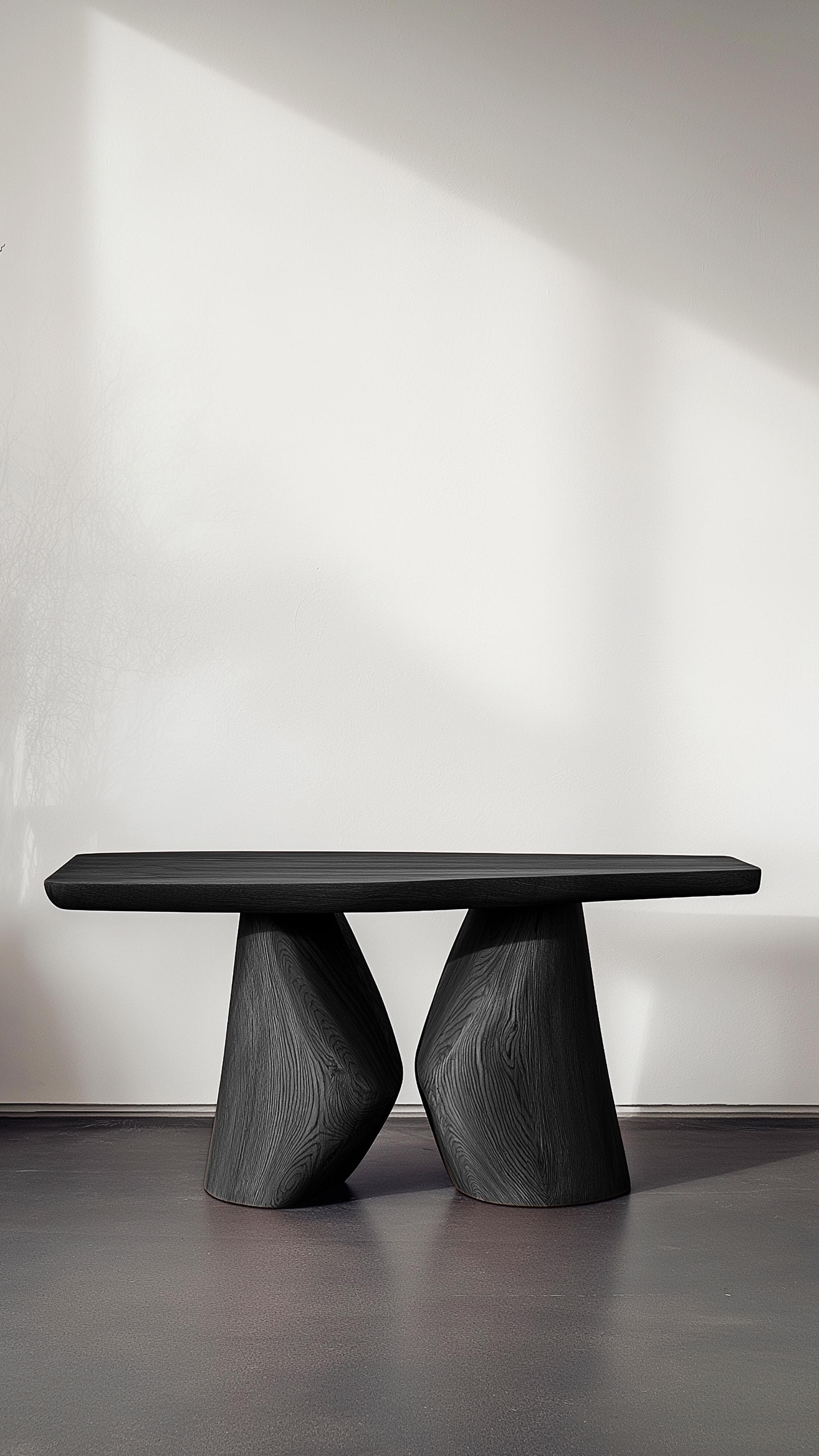 Solace No18 Entry Table – Asymmetric Sculptural Base, Design by Joel Escalona In New Condition For Sale In Ciudad de México, CDMX