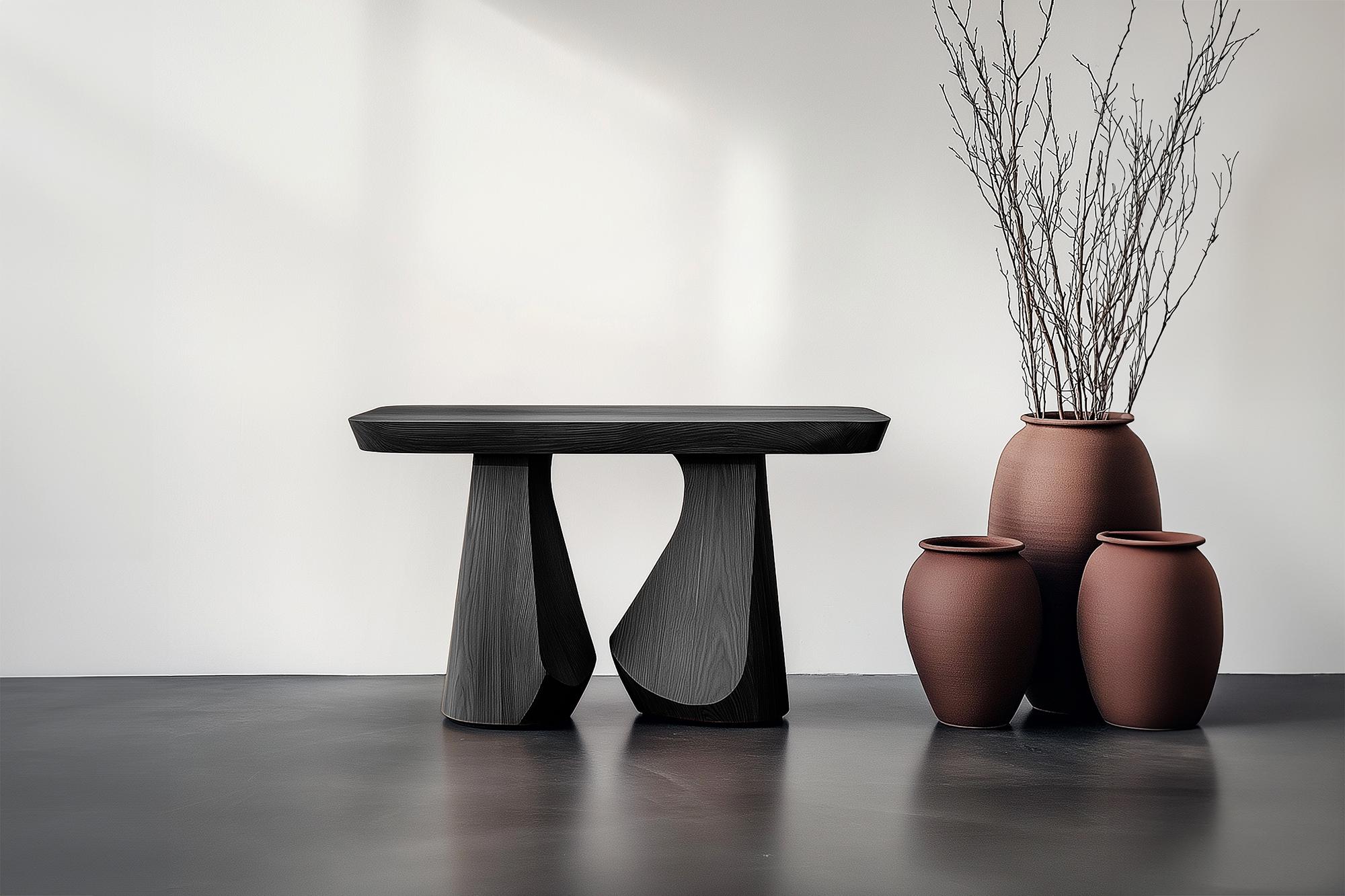 Mesa de pared Solace No19 - Sensuales patas de madera maciza, by NONO Mexicano en venta