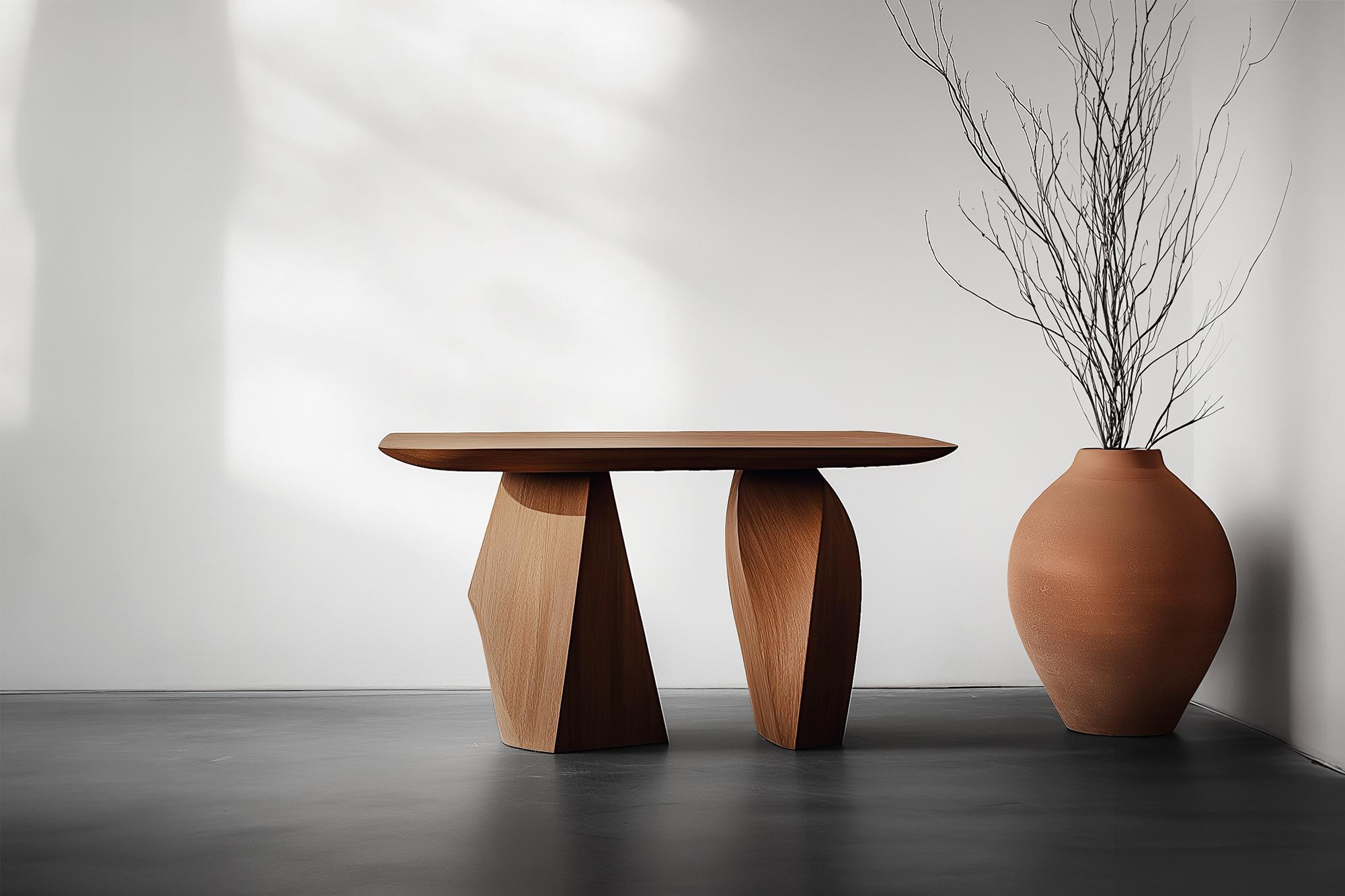 Table console Solace No23 - Formes organiques sculptées, Design by Joel Escalona

—————————————————————
Série de tables console Solace
 Design par Joel Escalona
La série de tables console Solace, conçue par Joel Escalona, incarne un sens tranquille