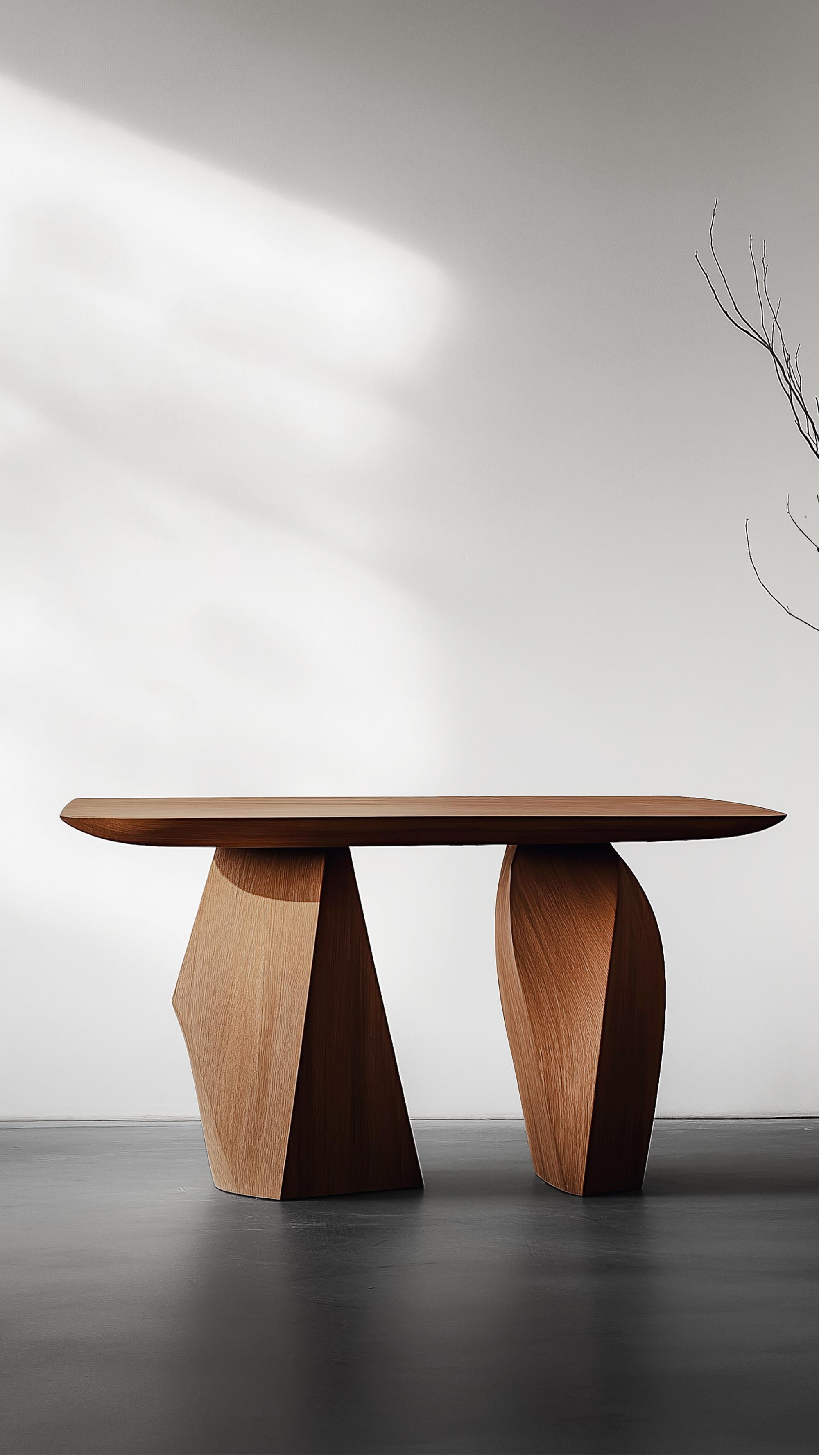 Brutalisme Table console Solace No23 - Formes organiques sculptées, Design by Joel Escalona en vente