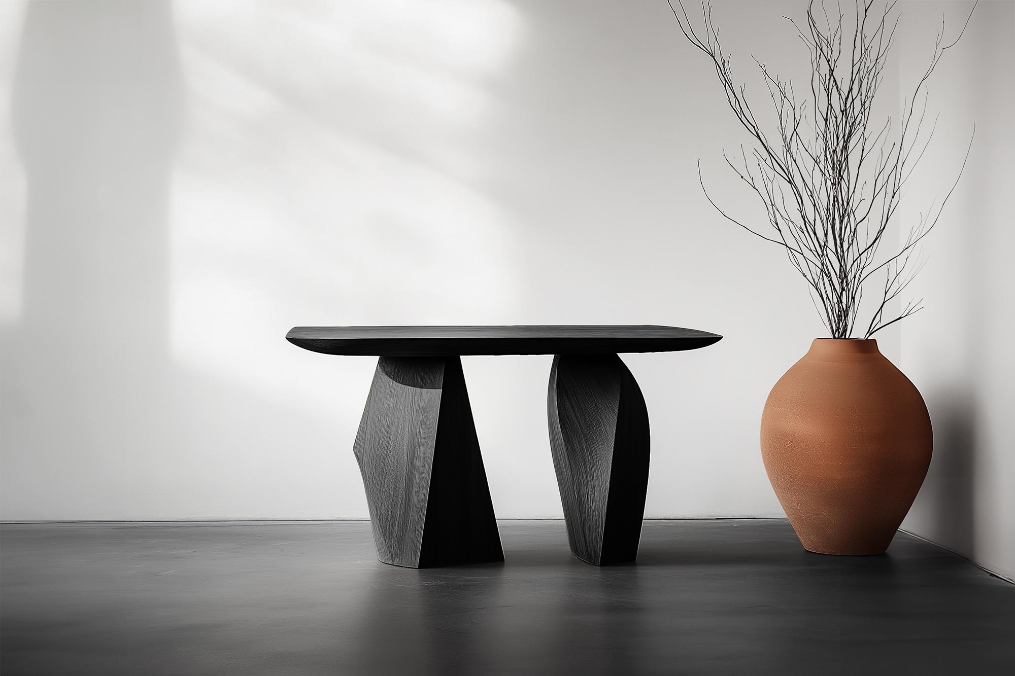 Mexicain Table console Solace No23 - Formes organiques sculptées, Design by Joel Escalona en vente